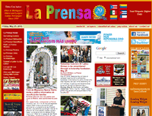 Tablet Screenshot of detroithispanicnewspapers.com